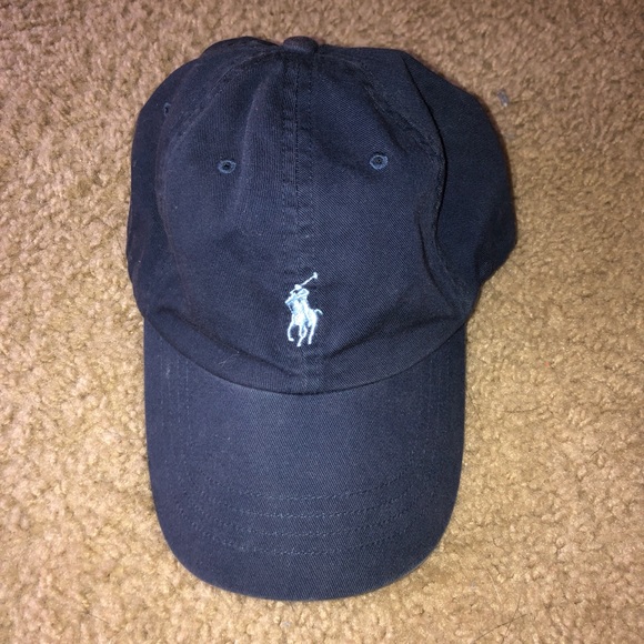 dark blue polo hat